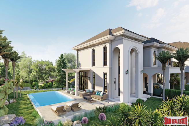 Exclusive New Three Bedroom Pool Villas and Commercial Units in Private Cherng Talay Estate-7