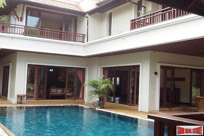 Laguna Homes | Luxurious Five Bedroom Golf Course Pool Villa for Sale + Lagoon Views-0