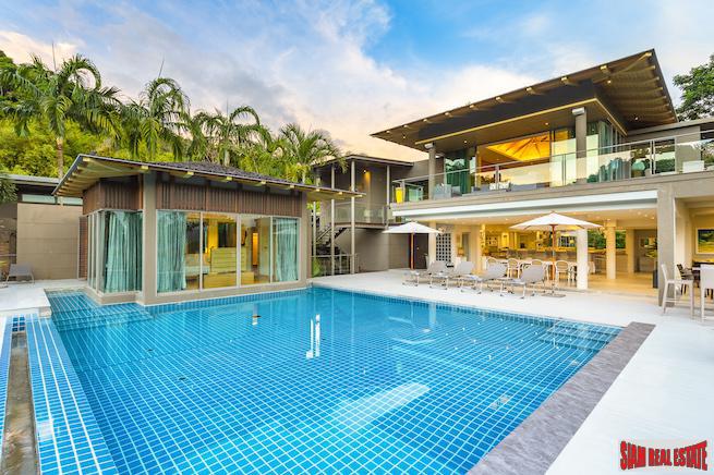 La Colline | Amazing Sea Views from this Magnificent Five Bedroom Pool Villa for Sale in Layan