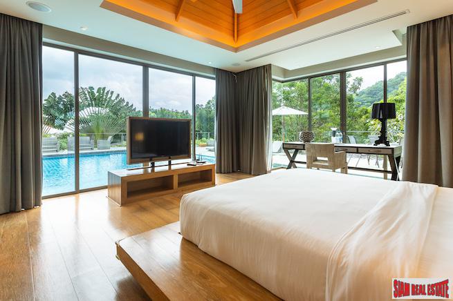 La Colline | Amazing Sea Views from this Magnificent Five Bedroom Pool Villa for Sale in Layan-13