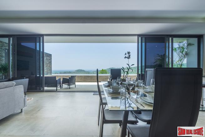 Layan Sea View Residences | Beautiful Panoramic Ocean Views from this 2+1 Bedroom Pool Villa for Rent