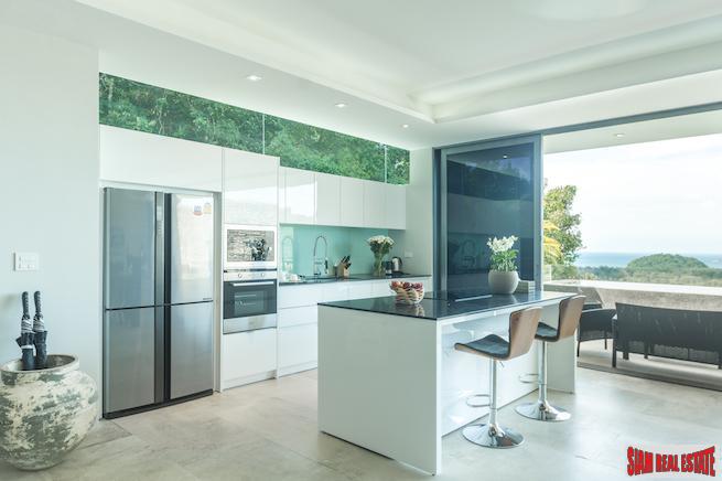 Layan Sea View Villas | 180 Degree Sea Views from this Three Bedroom, Two Bath Pool Villa for Rent