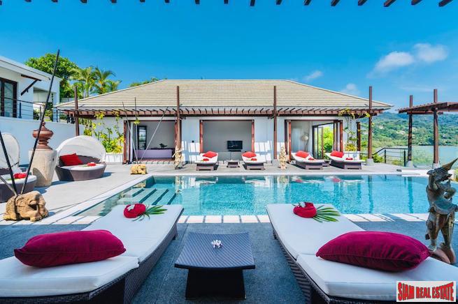 Amazing Four Bedroom Pool Villa with Sea Views Over Phang Nga Bay for Rent in Ao Po