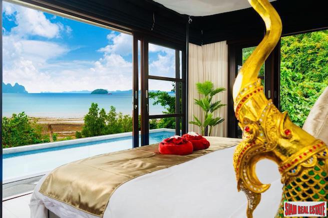 Amazing Four Bedroom Pool Villa with Sea Views Over Phang Nga Bay for Rent in Ao Po