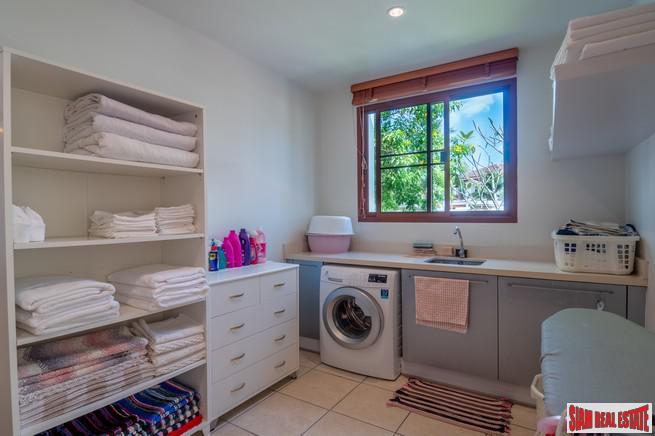 Spacious Four Bedroom Family Home with Private Pool for Sale in a Secure Cherng Talay Estate-12