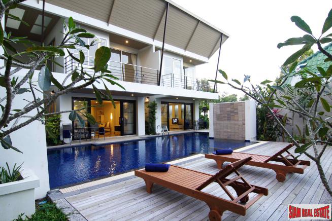 Triplex with Pool and Gardens for Sale in a Convenient Area near Phuket Town - Business Opportunity for Rental Income-0
