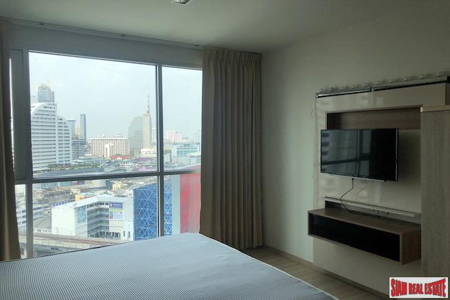 Rhythm Sathorn | Furnished Two Bedroom Condo with Beautiful City Views for Rent in Sathorn-16