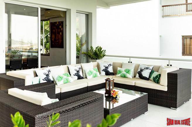 Mom Tri Villas Grand Cru | Exclusive Three Bedroom Kata Pool Villa with Panoramic Views of Chalong Bay for Rent-13