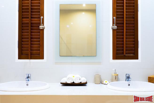 Mom Tri Villas Grand Cru | Exclusive Three Bedroom Kata Pool Villa with Panoramic Views of Chalong Bay for Rent