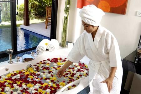 Two Villa | Brand New 2 Bedroom Pool Villa with External Jacuzzi for Long Term Rent at Layan-5