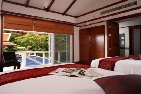 Katamanda | Modern Pool Villa with Three Bedrooms with Sea-Views for Long Term Rental at Kata