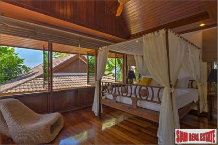 Baan Kata | Beautiful Modern Thai Villa with Unobstructed Sea Views For Sale