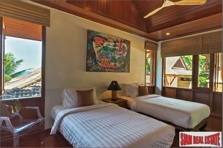 Baan Kata | Beautiful Modern Thai Villa with Unobstructed Sea Views For Sale