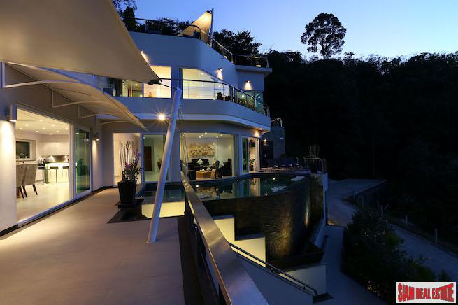 Villa Namaste | Contemporary Six Bedroom Villa with Sea View for Sale in Bang Tao-28