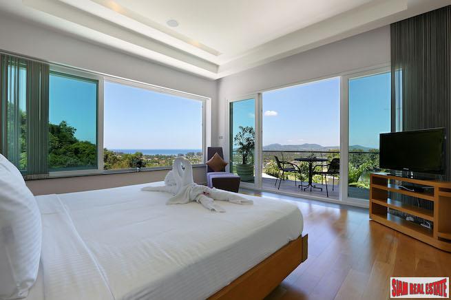 Villa Namaste | Contemporary Six Bedroom Villa with Sea View for Sale in Bang Tao-4