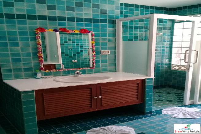 Beautiful Modern Teak House for Rent in the Nai Harn Hills